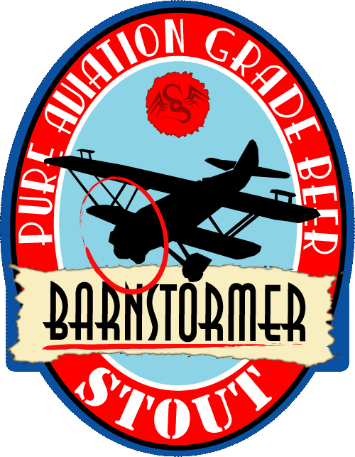 Barnstormer Stout beer label by Drake TigerClaw