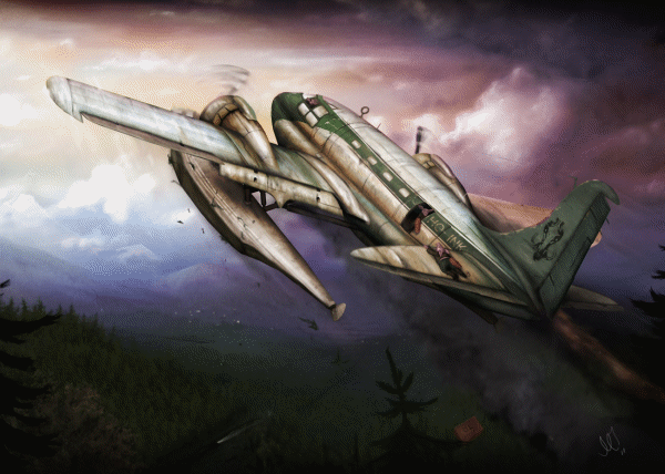 "Whale - ho-ink" (floatplane) by Markku Immonen
