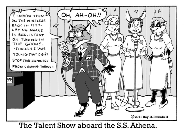 "The Talent Show Aboard the S.S. Athena" (SteamFox) - by Roy D. Pounds II