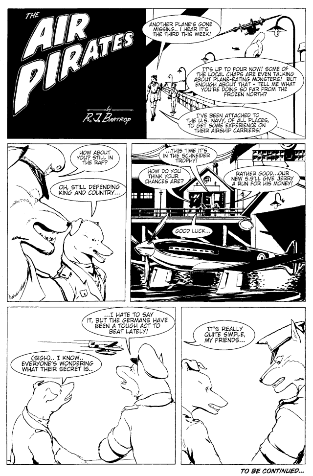 The Air Pirates page 2 by Richard Bartrop