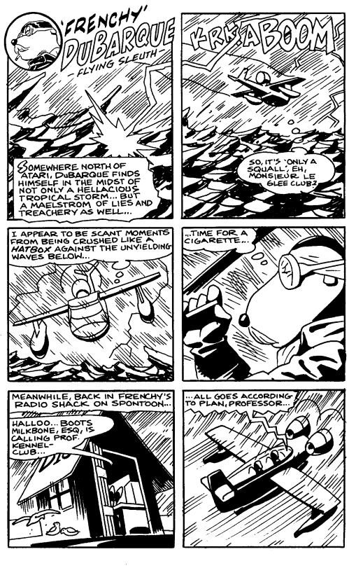 Frenchy comic 6 page 1 (Rich Larson)