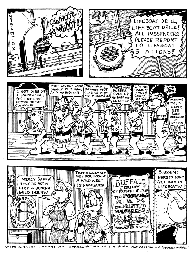 Steamfox comics 3 "Indians" - by Roy D. Pounds II