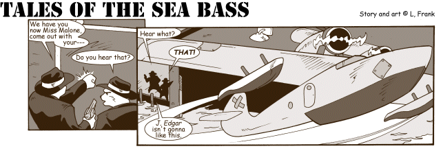 Tales of the Sea Bass strip 5 (small) by L. Frank