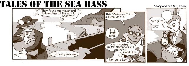 Tales of the Sea Bass comic 8 (small) - by L. Frank