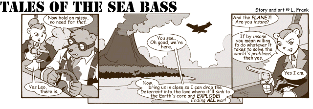 Tales of the Sea Bass comic strip 9 (small) by L. Frank