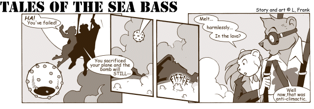 Tales of the Sea Bass strip 11 - by L. Frank