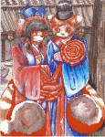 Hao & Xiu's wedding
            (thumbnail) - Art by Puddle Boots & Brokkoli, characters
            by Walter Reimer