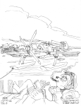 James (Lucky Jim) O'Hara - cargo pilot (thumbnail) - by Jerry Collins