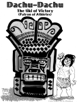 "Dachu-Dachu" The Tiki of Victory (Patron
              of Athletes) (thumbnail) - by Jerry Collins