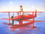 Seasnake floatplane (McMillan & Aksnel) color (thumbnail) - by SAGallacci